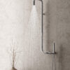 Zdjęcie Zestaw prysznicowy podtynkowy z główką prysznicową nero NQS_N9XK Deante Silia