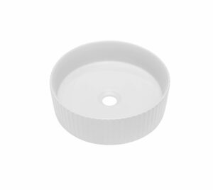 Umywalka ceramiczna nablatowa 36x36 cm biały 8501 Emporia Rio
