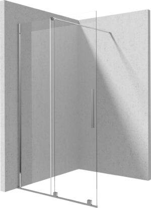 Ścianka prysznicowa walk-in – przesuwna 120x195 cm chrom KTJ_032R Deante Prizma