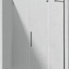 Zdjęcie Ścianka prysznicowa walk-in – przesuwna 100×195 cm nero KTJ_N30R Deante Prizma