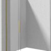 Zdjęcie Ścianka prysznicowa walk-in – przesuwna 100×195 cm złoto szczotkowane KTJ_R30R Deante Prizma