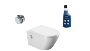 Zestaw Dakota 2.0 toaleta czyszcząca z chromowanym pokrętłem + płyn do dezynfekcji >>>GRATIS<<<