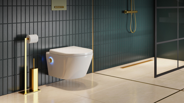 Zdjęcie Zestaw Dakota 2.0 toaleta czyszcząca z chromowanym pokrętłem + płyn do dezynfekcji >>>GRATIS<<<