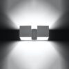 Zdjęcie Kinkiet 2 biały SL.0656 Sollux Quad Deep Space