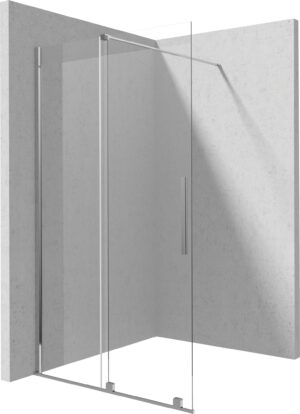 Ścianka prysznicowa walk-in – przesuwna 100x195 cm chrom KTJ_030R Deante Prizma