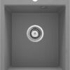 Zdjęcie Zlewozmywak 1-komorowy, granitowy 50×40 cm szary metlaik ZRC_S103 Deante Corio