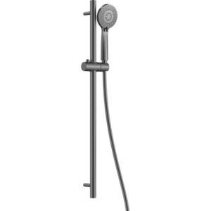 Zestaw prysznicowy 3-funkcyjny z drążkiem titanium NQA_D51K Deante Arnika