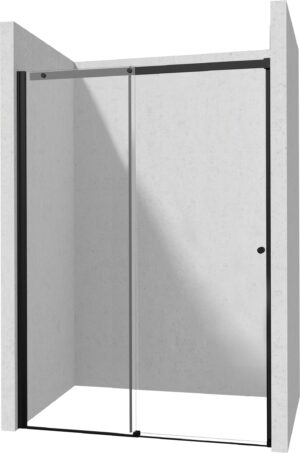 Drzwi prysznicowe przesuwne 170 cm nero KTSPN17P Deante Kerria Plus