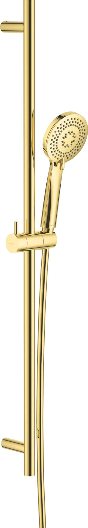 Zestaw prysznicowy 3-funkcyjny z drążkiem złoty NQA_Z51K Deante Arnika