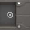 Zdjęcie Zlewozmywak 1-komorowy z ociekaczem – antracyt ZQN_T11F Deante Andante Flush